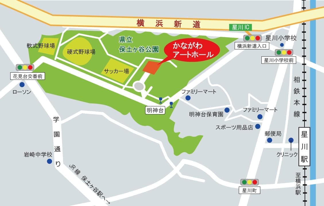 かながわアートセンターMAP